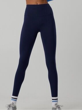 aerie Navy High-Waist Leggings